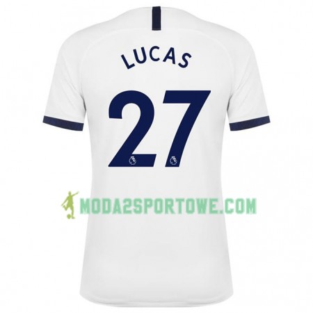 Koszulka Tottenham Hotspur Lucas Moura 27 Domowe Stroje Piłkarskie 2019/20 Krótki Rękaw 